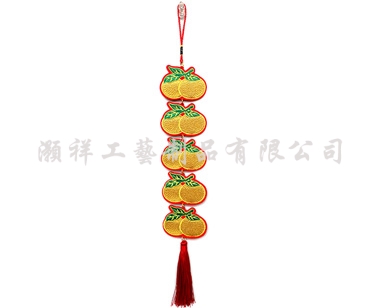 高級繡花吊飾N995-06